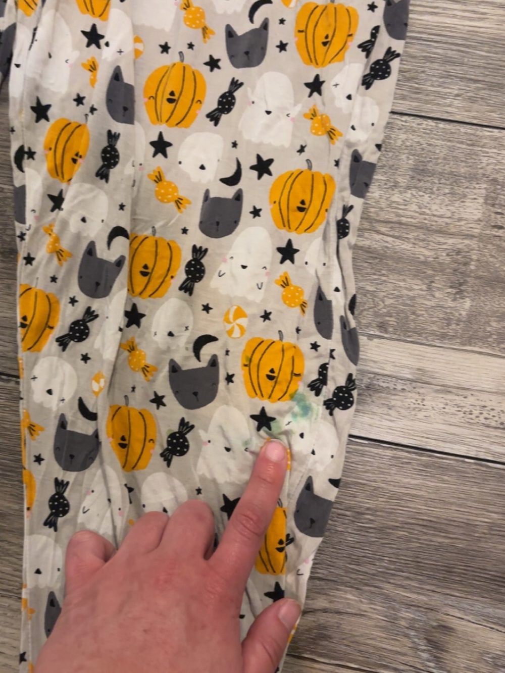 Little Sleepies Boo Crew Halloween Pajama Set Size L/XL - Picture 7 of 8